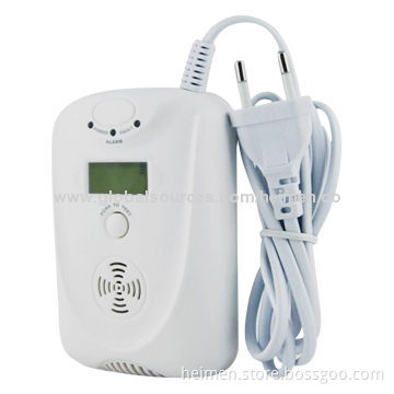 Semiconductor Sensor Natural Gas and CO Detector with LCD DisplayNew